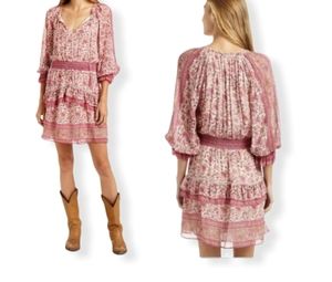Anthropologie Love the label Boho dress pink
